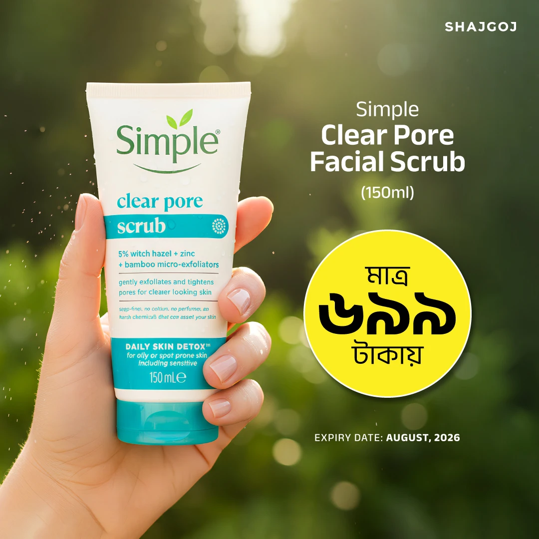 Simple Clear Pore Facial Scrub 150ml